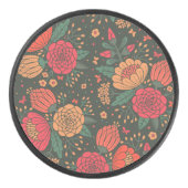 Blüte Eishockey Puck (Vorderseite)