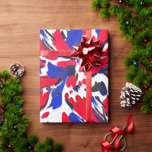 Blüte Geschenkpapier (Feiertagsgeschenk)