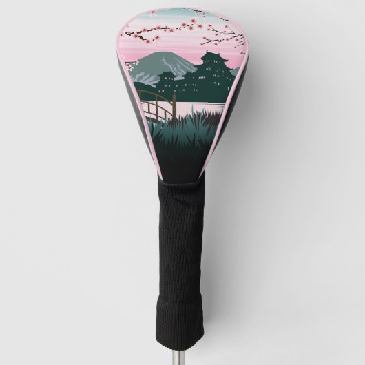 Blüte Golf Headcover (Vorderseite)