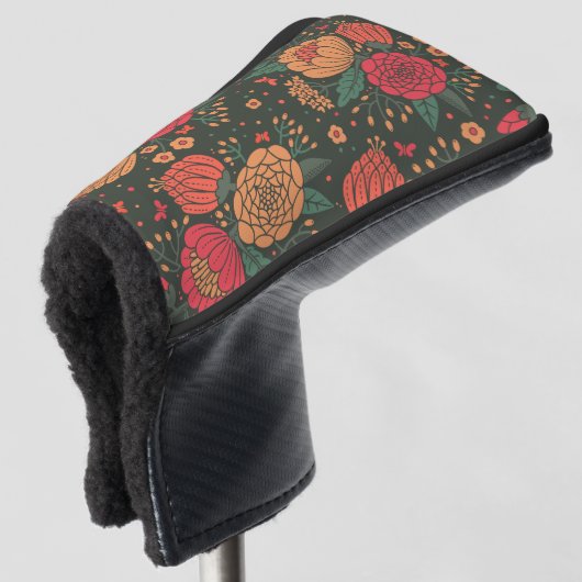 Blüte Golf Headcover (3/4 Vorderseite)
