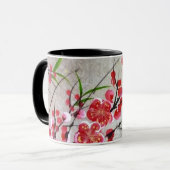 Blüte im Gold Tasse (Vorderseite Links)