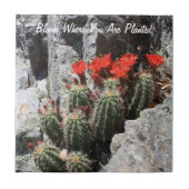 Blüte, in der Sie gepflanzt werden Fliese (Vorderseite)