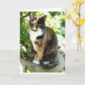 Blüte Karte (Gelbe Blume)