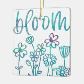 BLÜTE KERAMIKORNAMENT (Links)