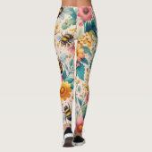 Blüte Leggings (Rückseite)