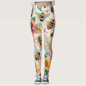 Blüte Leggings (Vorderseite)
