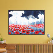 Blüte Leinwanddruck (Insitu (Wohnzimmer))