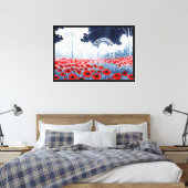 Blüte Leinwanddruck (Insitu (Schlafzimmer))
