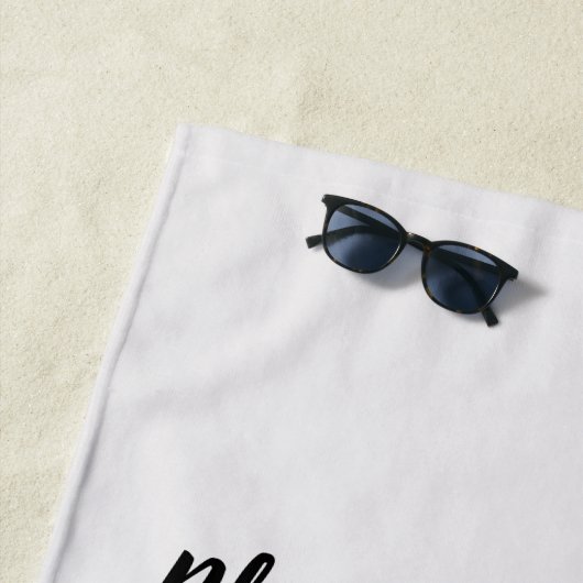 Blüte mit Anmut: Frühlingsblüte Strandtuch (Beispiel)