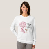 Blüte mit Grace - Blumengestalt für Frauen in der T-Shirt (Vorne ganz)