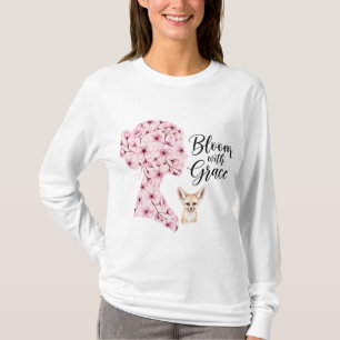 Blüte mit Grace - Blumengestalt für Frauen in der T-Shirt
