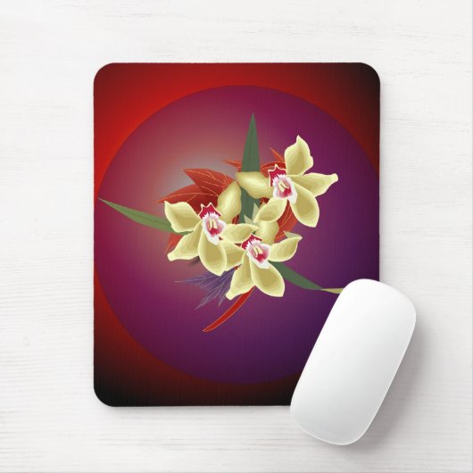 Blüte Mousepad (Mit Mouse)
