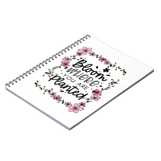 Blüte Notizblock (Linke Seite)