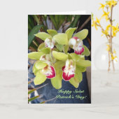 Blüte O Glück Karte (Gelbe Blume)