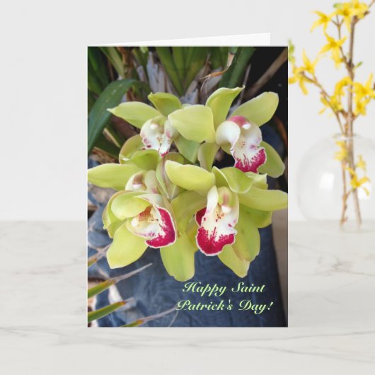 Blüte O Glück Karte (Gelbe Blume)