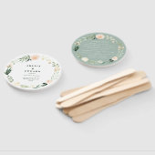 Blüte, pfirsichblütenfarbene + Hochzeit Fächer (Non-assembled)