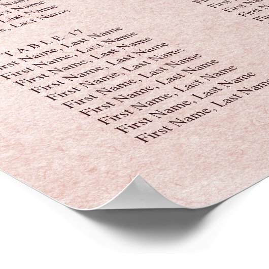 Blüte Poster (Ecke)