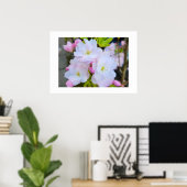 Blüte  poster (Heimbüro)