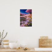 Blüte Poster (Küche)