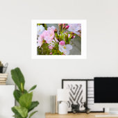 Blüte  poster (Heimbüro)