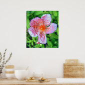 Blüte Poster (Küche)