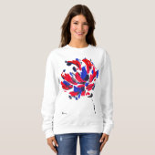 Blüte Sweatshirt (Vorne ganz)
