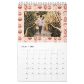 Blüte | Terracotta Boho Herz Themendesign Foto Kalender (Jan 2027)
