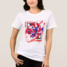 Blüte Tri-Blend Shirt