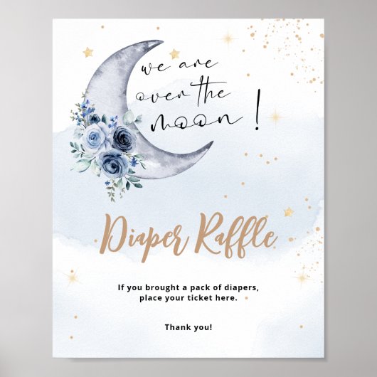 Blüte über dem Mondschlupf Poster (Vorne)