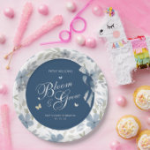 Blüte und Blütendusche Pappteller (Party)