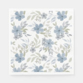 Blüte und Blütendusche Serviette (Vorderseite)