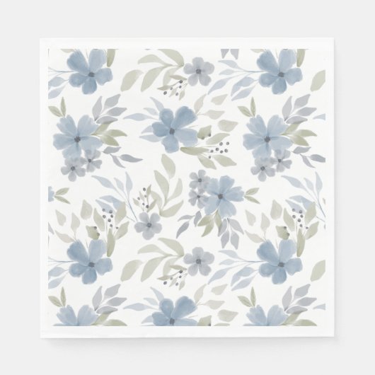 Blüte und Blütendusche Serviette (Vorderseite)