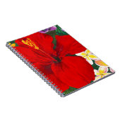 "Blüte von Aloha " Notizblock (Rechte Seite)