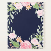 Blüte, wo du gepflanzt bist | BlumenTypografie Planer (Rückseite)