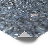 Blüte, wo man Kronleuchter gepflanzt hat Poster (Ecke)