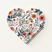 Blüte, wo Sie gepflanzt sind - Inspirationsblume Notizblock (Rückseite)