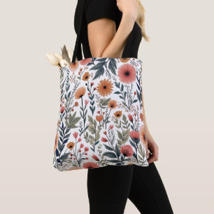 Blüte, wo Sie gepflanzt sind - Inspirationsblume Tasche
