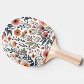 Blüte, wo Sie gepflanzt sind - Inspirationsblume Tischtennis Schläger (Seitenansicht)