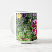 Blüte, wo Sie gepflanzte Tasse sind (Vorderseite Links)