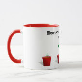 Blüte, wo Sie gepflanzte Tasse sind (Links)