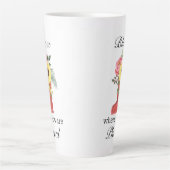 Blüte, wo Sie Motivierend gepflanzt werden Milchtasse (Vorderseite)