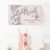 Blüte zu Schmetterlingen Bling Vines Brautparty Banner (Insitu)