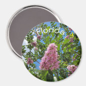 Blüten aus Florida Magnet (Vorderseite/Rückseite)