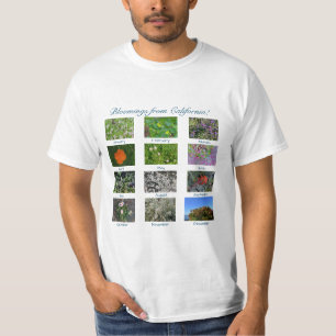 Blüten aus Kalifornien T-Shirt
