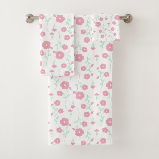 Blüten Badhandtuch Set (Insitu)