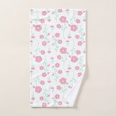 Blüten Badhandtuch Set (Handtuch)