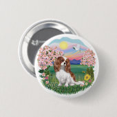 Blüten - Blenheim Cavalier Button (Vorne & Hinten)