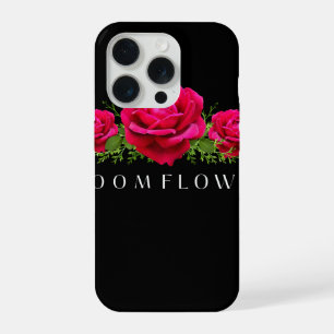 Blüten-Blume Hot Pink Rosen Elegantes Ästhetik  iPhone 15 Pro Hülle