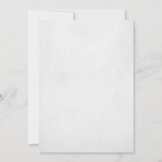 Blüten Blume Vintages Brautparty Einladung (Rückseite)