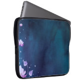 Blüten Blumen Papier vintage Laptopschutzhülle (Vorne Rechts)